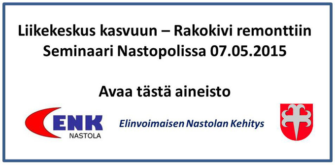 Liikekeskus kasvuun - Rakokivi remonttiin